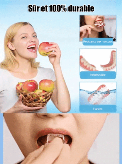 【Recommandé par les autorités américaines】Prothèse dentaire Perfect Smile