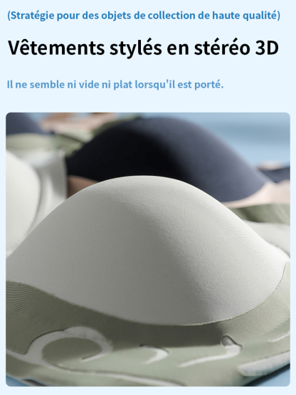 【Effets immédiats et perceptibles】Soutien-gorge sans armatures 3D Comfort | Maintien anti-affaissement et respirabilité optimale 🌸
