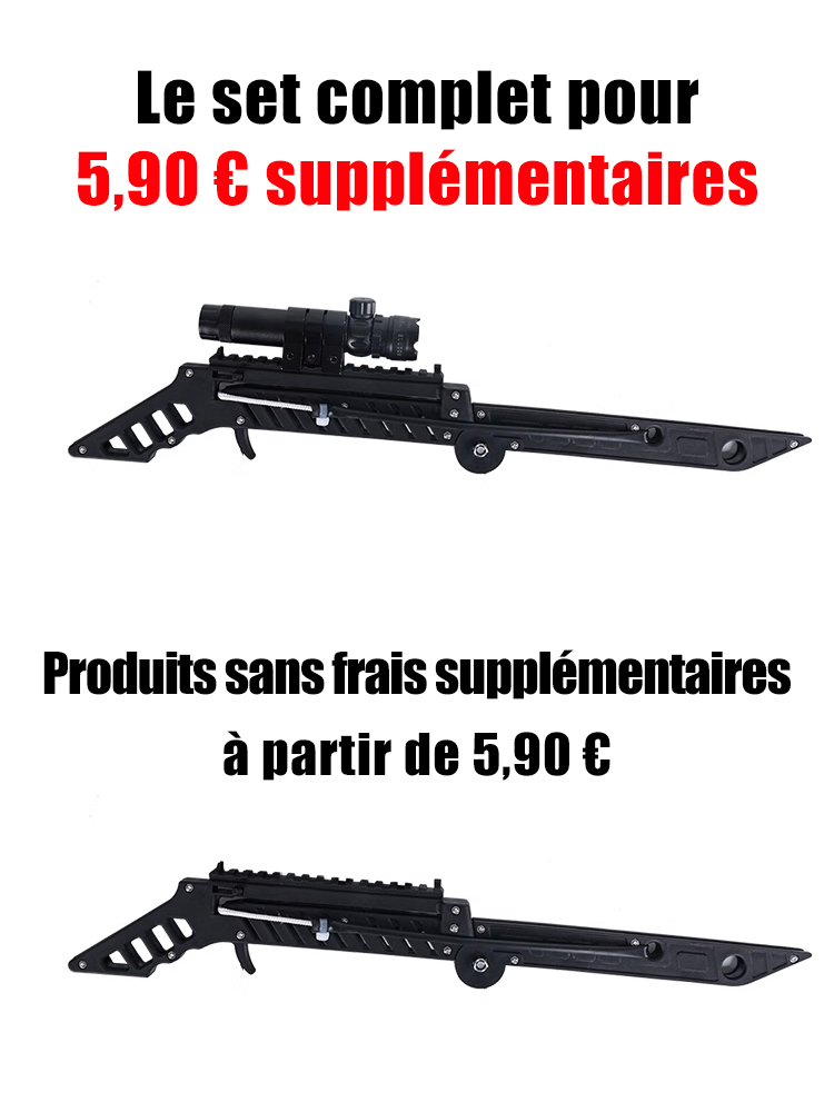 PrecisionStrike™ Système de Visée Précis – 99,5% de précision à 100m✨ Portable & Puissant🌟Visée laser débutants touchent immédiatement pas de tirage d'élastiques