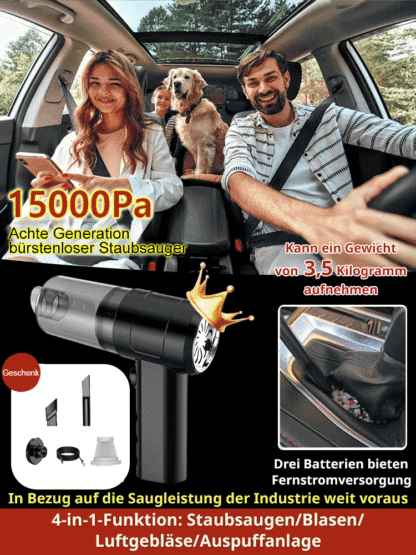 【Kostenlose Testversion】4-in-1 vollautomatischer Staubsauger