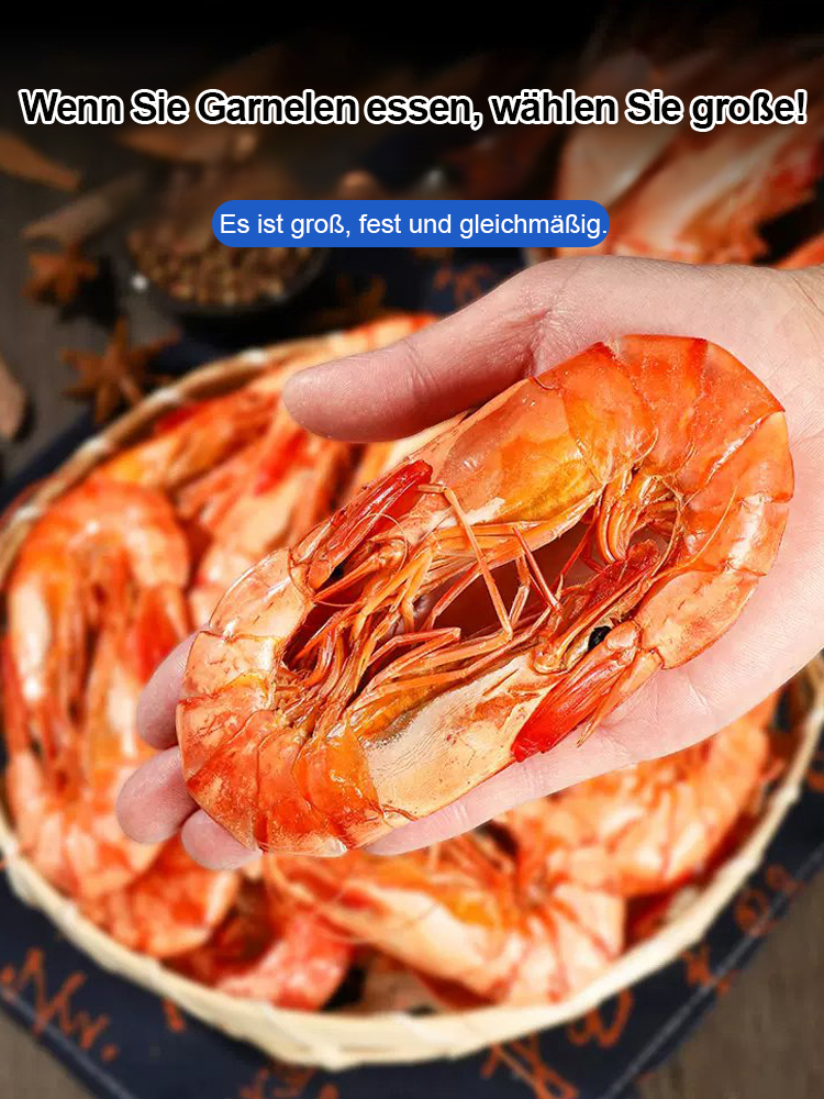 Fettarm & proteinreich: Atlantische Garnelen ✨ Hohenheim empfohlen