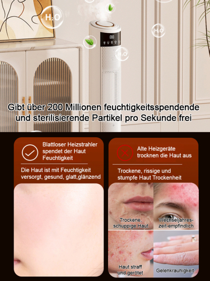 【Nur 1 kWh in sieben Tagen⚡】Intelligenter Heizkörper mit Heiz- und Befeuchtungsfunktion🔥14 Tage kostenlos testen