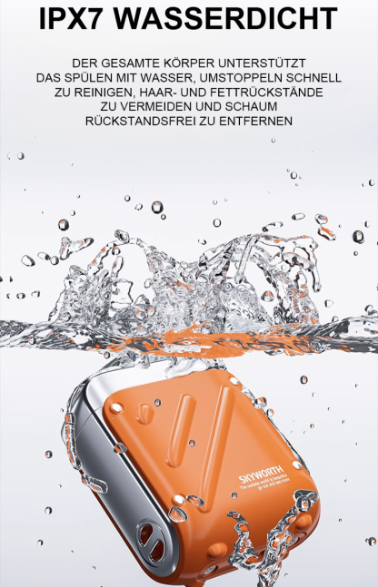 【50% Rabatt】Tragbarer elektrischer Rasierer mit Doppelkopf✨ ohne dunkle Stellen zu hinterlassen.