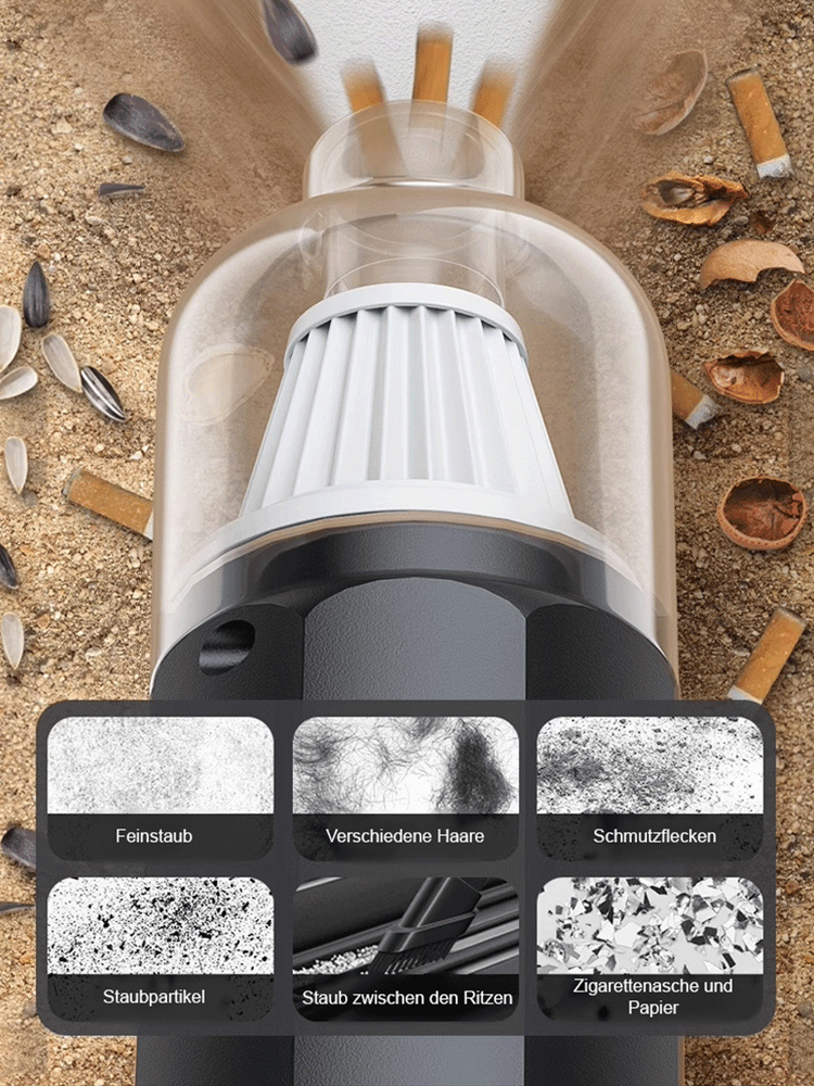 【Kostenlose Testversion】4-in-1 vollautomatischer Staubsauger