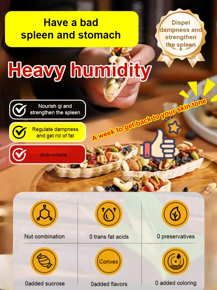 Astragalus, Codonopsis, Babao, Nuts and Boat Tart