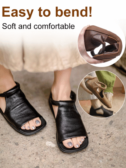 Handmade leather sandals