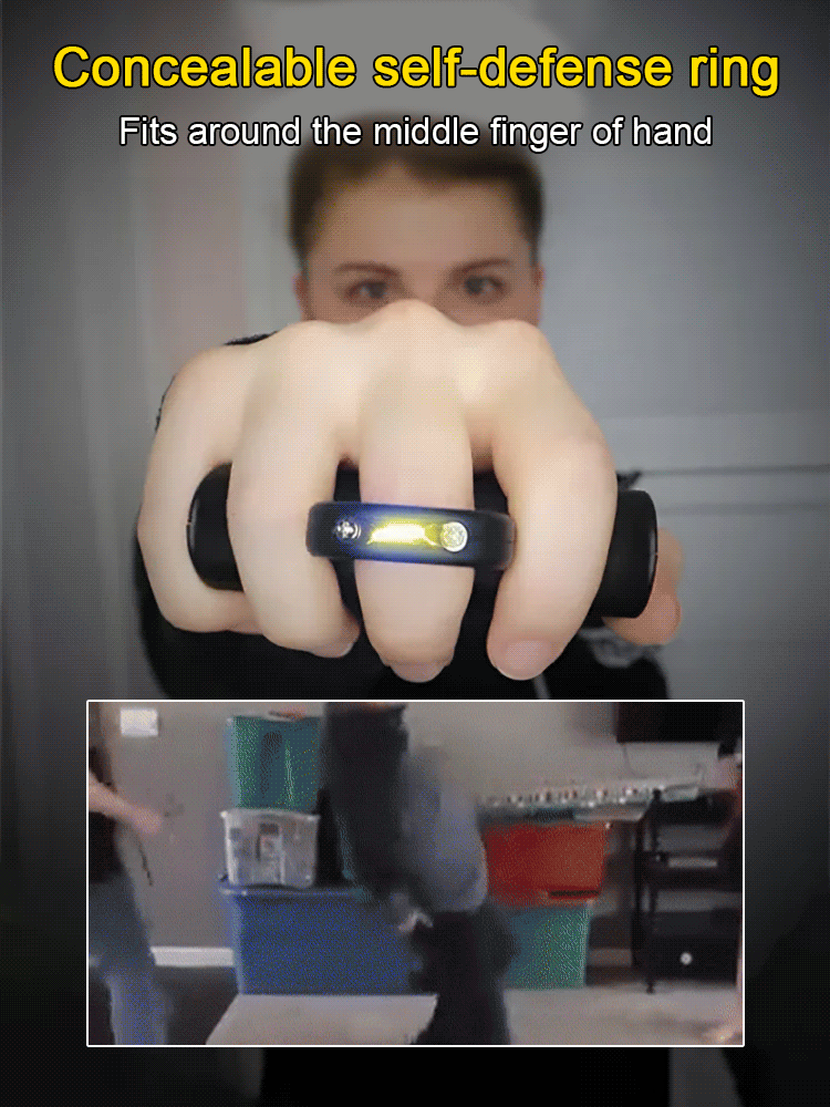 Finger key chain stun gun