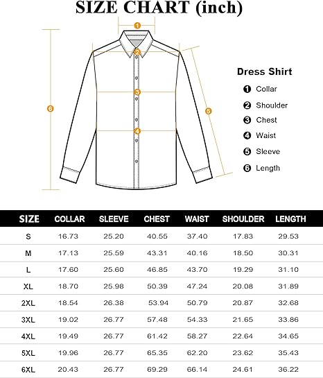 Elencoco Men's Super Stretchy Dress Shirt Quick-Drying Breathable Anti-Wrinkle Muscle Slim Long-Sleeved Business Sports Casual Black Top
