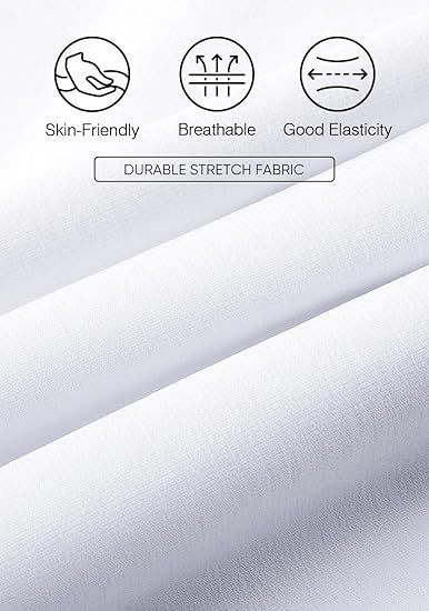 Elencoco Body-Sculpting Stretch Short-Sleeve Shirt Top Basic Outdoorfun,Father's Day Gift