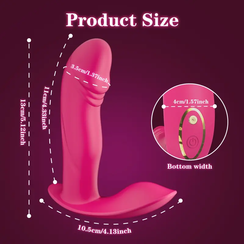 Stimulator klitorisa, vaginalni masažer, dildo za G-točko, ki ga upravlja aplikacija, seks igrače za odrasle