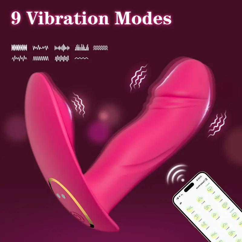 Stimulator klitorisa, vaginalni masažer, dildo za G-točko, ki ga upravlja aplikacija, seks igrače za odrasle