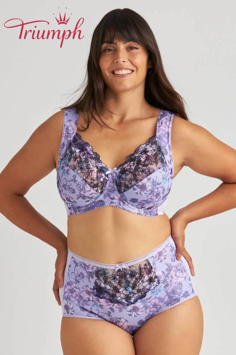Triumph® 4 ks, 💖50% zľava✨🔥Podprsenka Violet Veil [65A-120H]