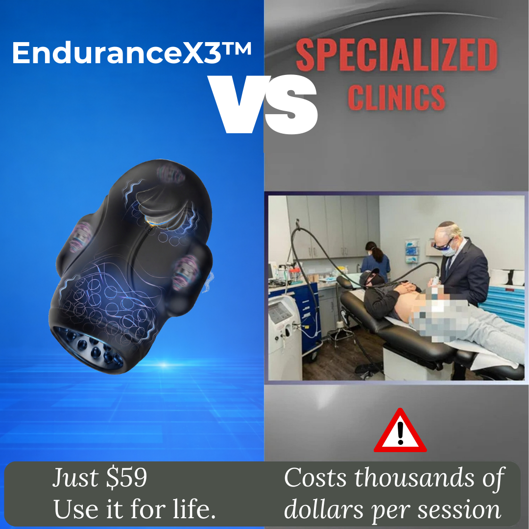 70 % POPUSTA 💪 EnduranceX3™ — Trener moške terapije. Profesionalni razred. Zasebni. Močan.