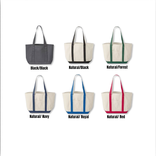 "Custom Embroidered Tote Bag - Personalized Holiday Gift for Women, Christmas/Mom/BFF