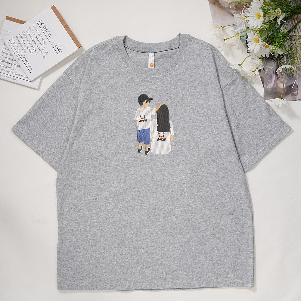 Timeless Threads - Custom Photo & Roman Numeral Embroidered Apparel