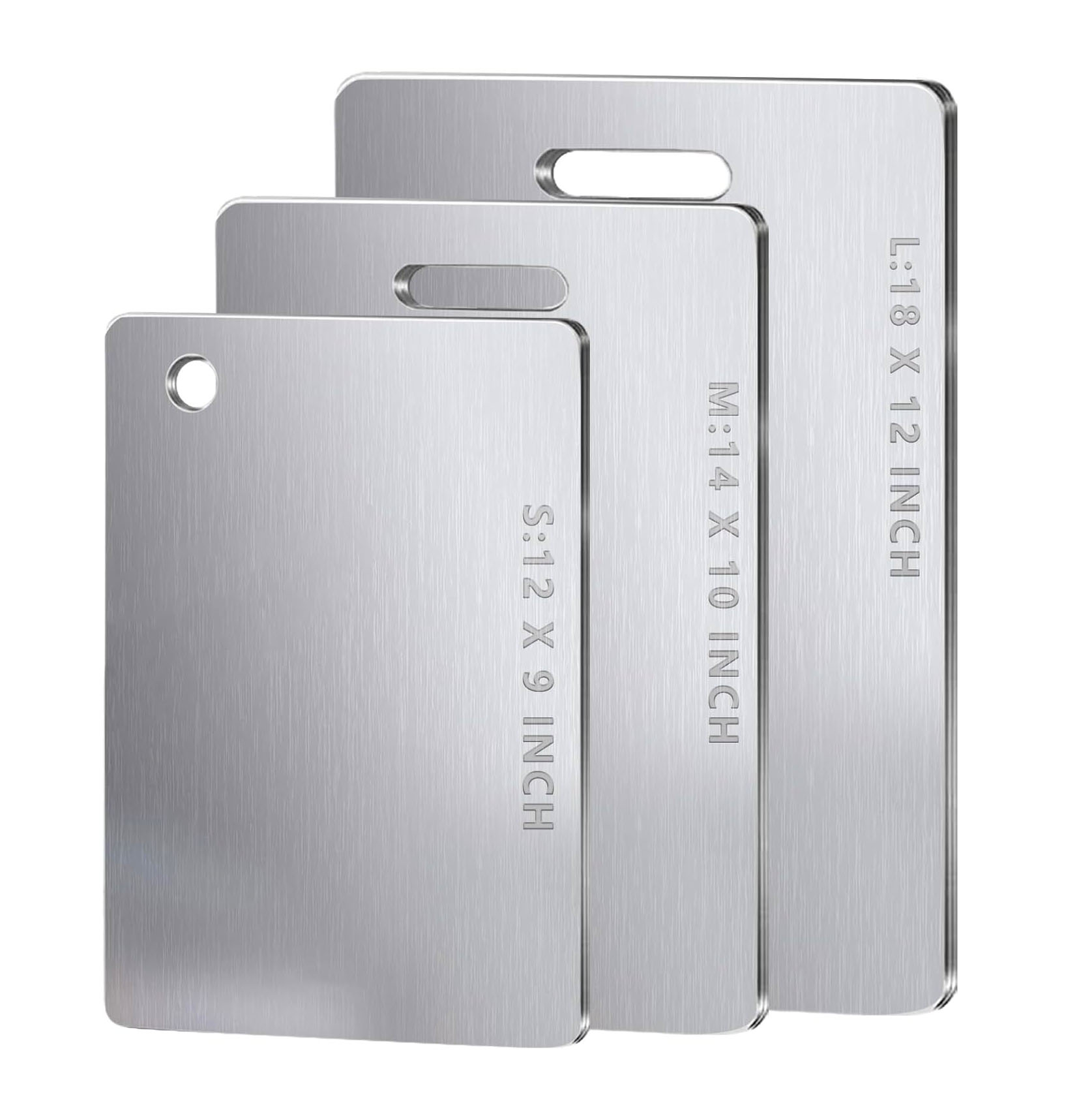 Titanium Cutting Boards For Kitchen 100% Pure Cut Titanium Cutting Board Food Grade Quality Easy To Clean And Will Not Absorb Odors Reversible Charcuterie Board For Kitchen Or Outdoor Camping