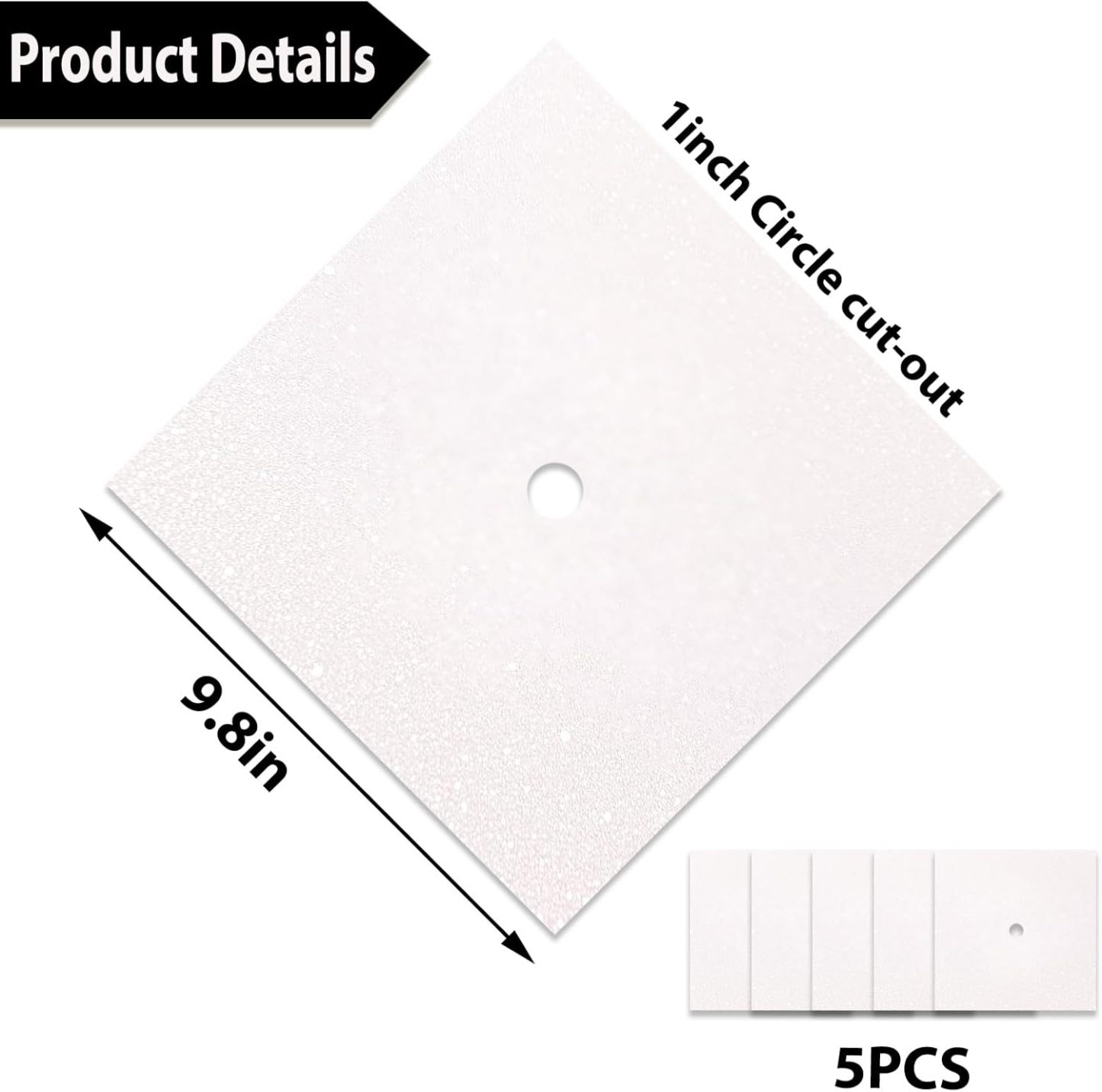 5 Pieces Glitter Cardstock Premium Construction Paper  Graduation Caps Decorations 2025 Congrats Grad Crafts Card Paper Scrapbook Supplies