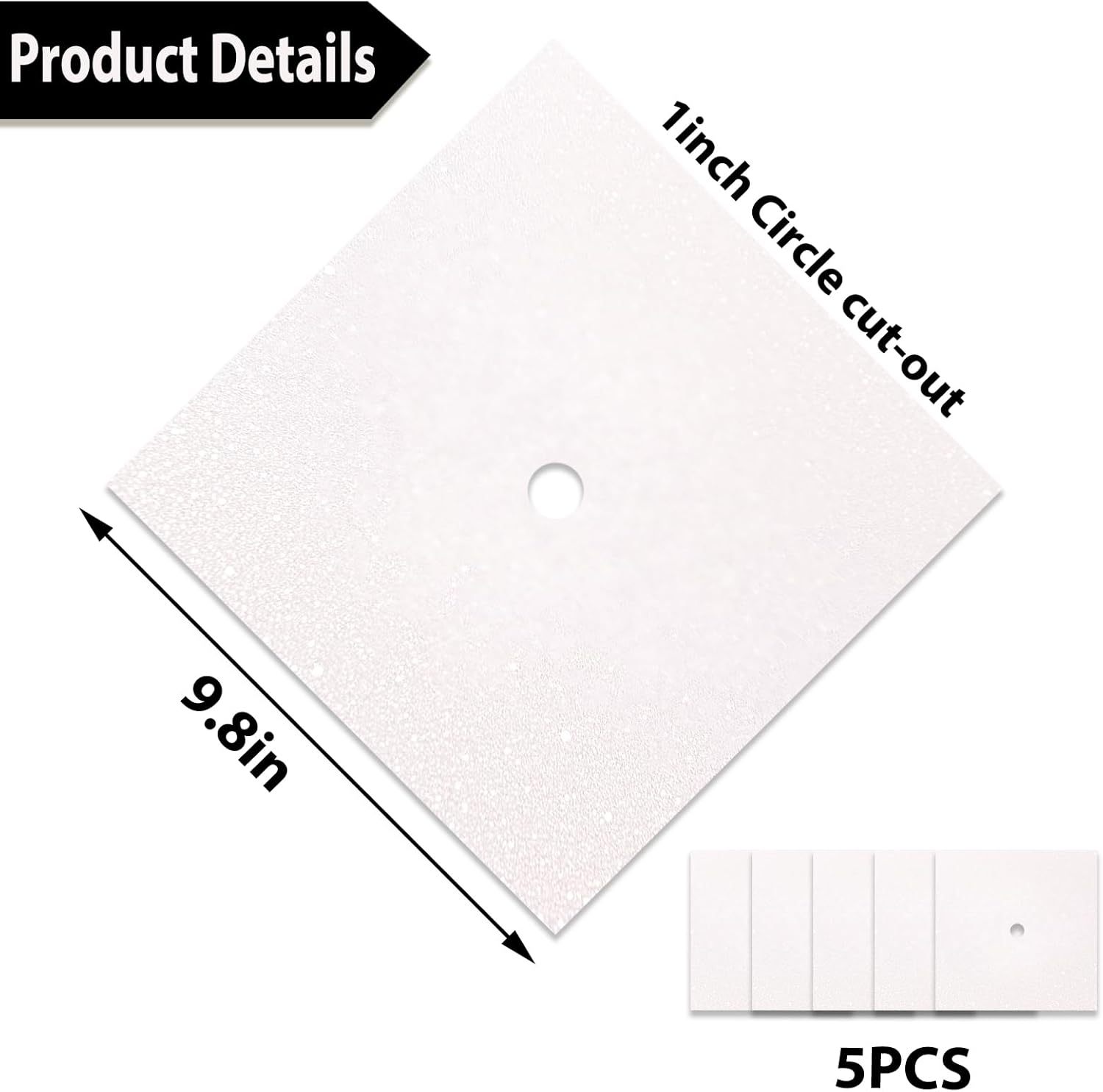 5 Pieces Glitter Cardstock Premium Construction Paper  Graduation Caps Decorations 2025 Congrats Grad Crafts Card Paper Scrapbook Supplies