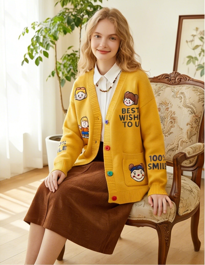 🎄【Christmas Lucky Kitty Sweater】Holiday Party Essential｜Red & White Stripes Classic Christmas Style  LEDLYY Christmas Best Seller 🔴 Be the Holiday Focus in This Look ✨ Classic Christmas Red × 3D Kitty Embroidery × Cozy Snowflake Knit ✨