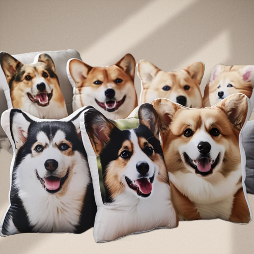 Customizable 3D Photo Pet Shaped Pillow: A Heartfelt Gift for Pet Lovers