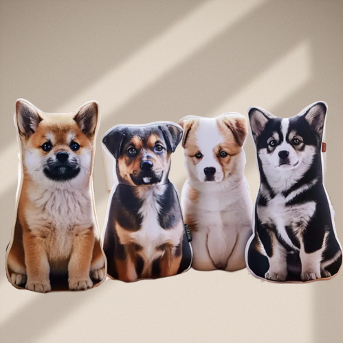 Customizable 3D Photo Pet Shaped Pillow: A Heartfelt Gift for Pet Lovers