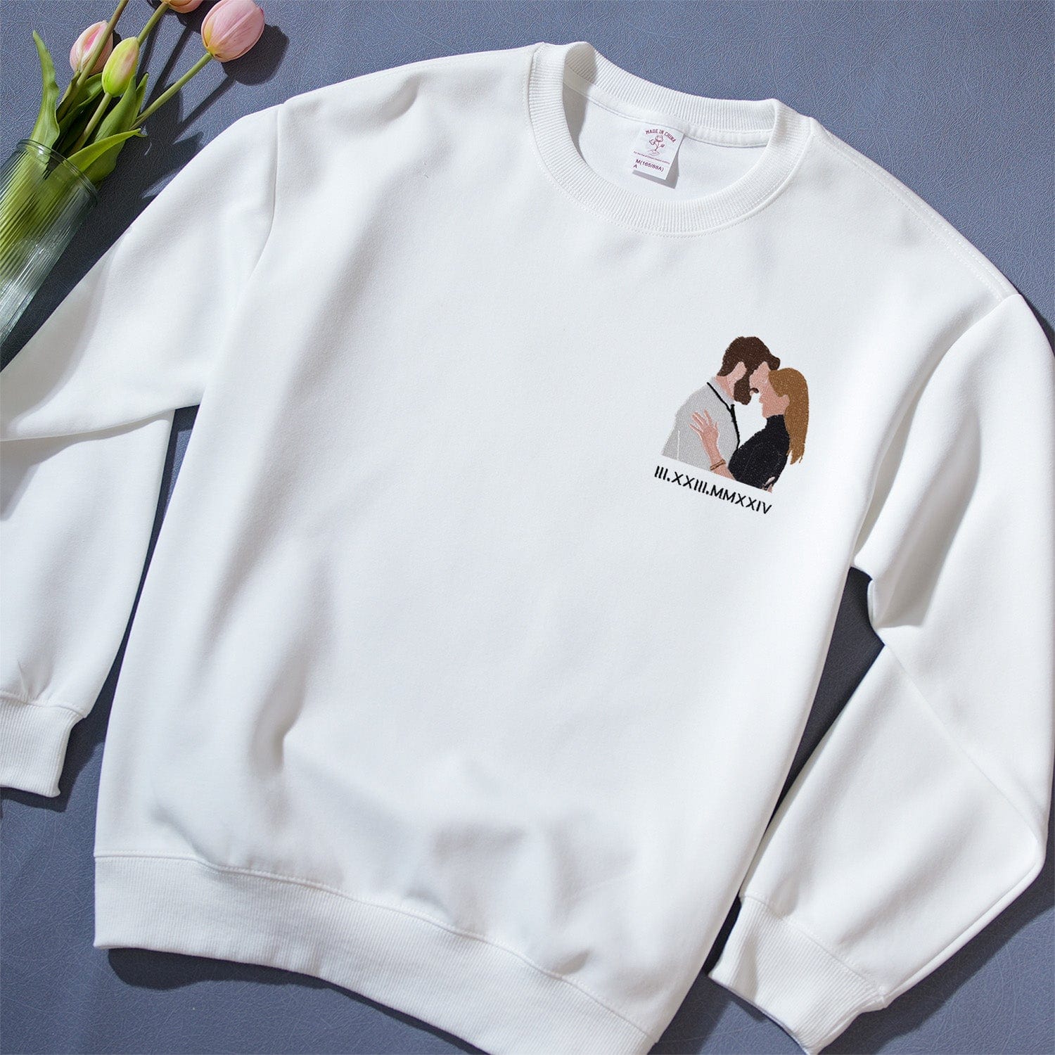 Timeless Threads - Custom Photo & Roman Numeral Embroidered Apparel