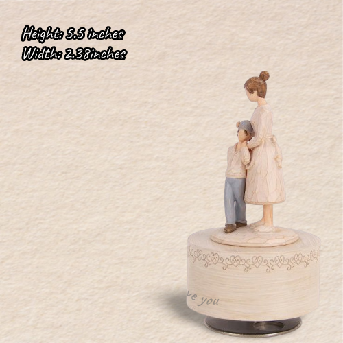 Music Box for Mom - Funny Sculpted Musical Gift for Mother’s Day, Birthday, Thanksgiving - Unique Daughter to Mom Gift, Mom to Daughter Present - Sentimental & Humorous Keepsake