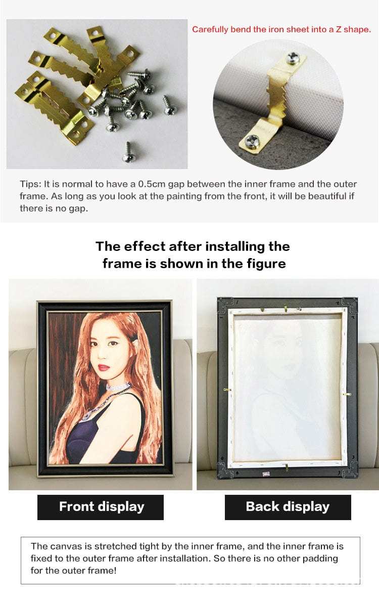 Painted Memory - Custom Painting By Numbers Kit