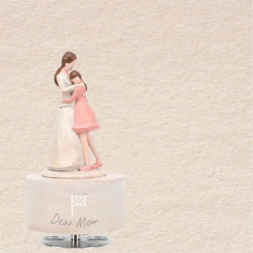 Music Box for Mom - Funny Sculpted Musical Gift for Mother’s Day, Birthday, Thanksgiving - Unique Daughter to Mom Gift, Mom to Daughter Present - Sentimental & Humorous Keepsake