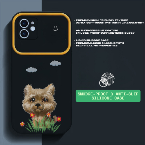 Cute Cartoon iPhone Case - Funny Animal Soft TPU Case, Girls Aesthetic Case