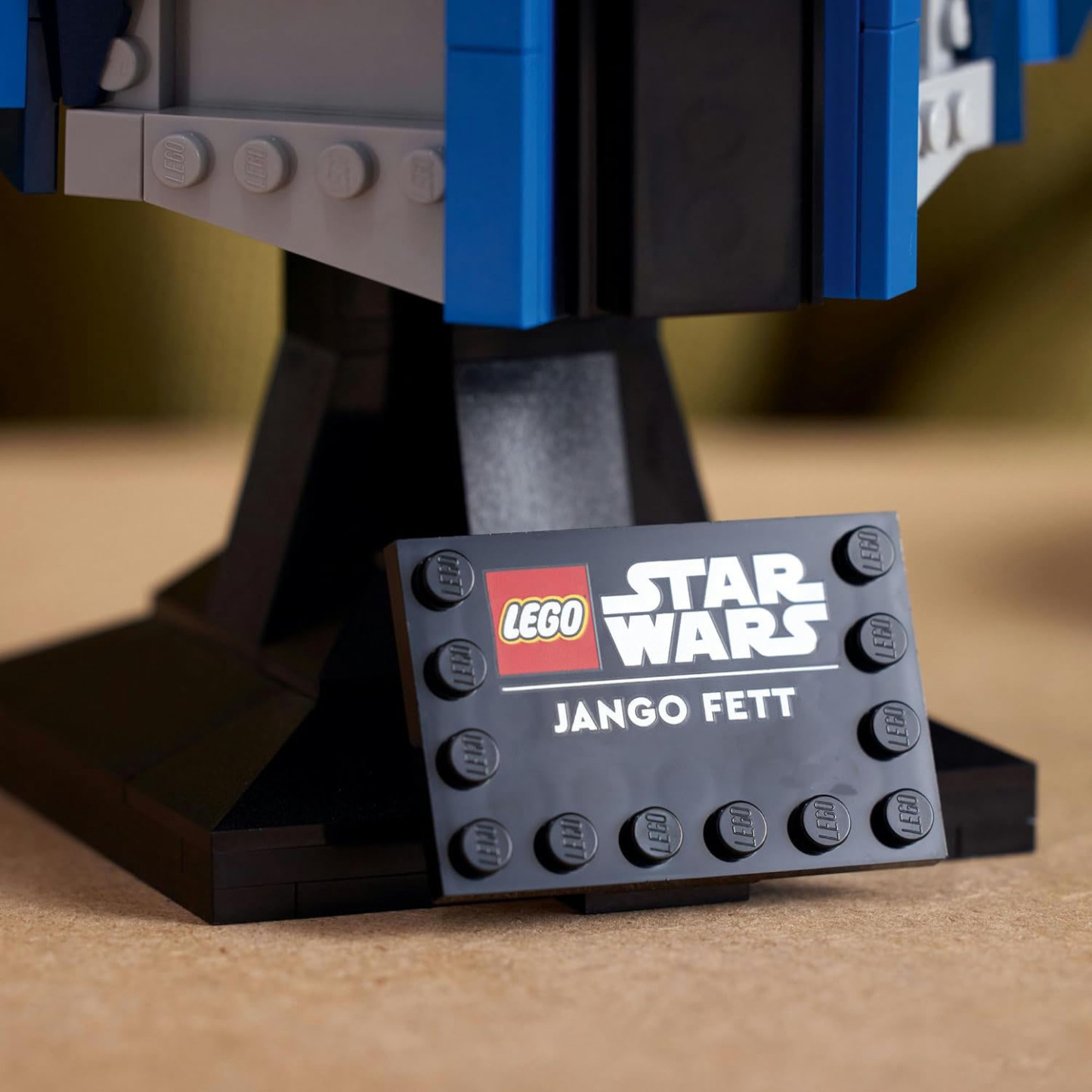 LEGO Star Wars Jango Fett Helmet Mask Model Kit for Adults to Build and Display Collectible Star Wars Home Décor Gift Idea for Classic Star Wars Fans