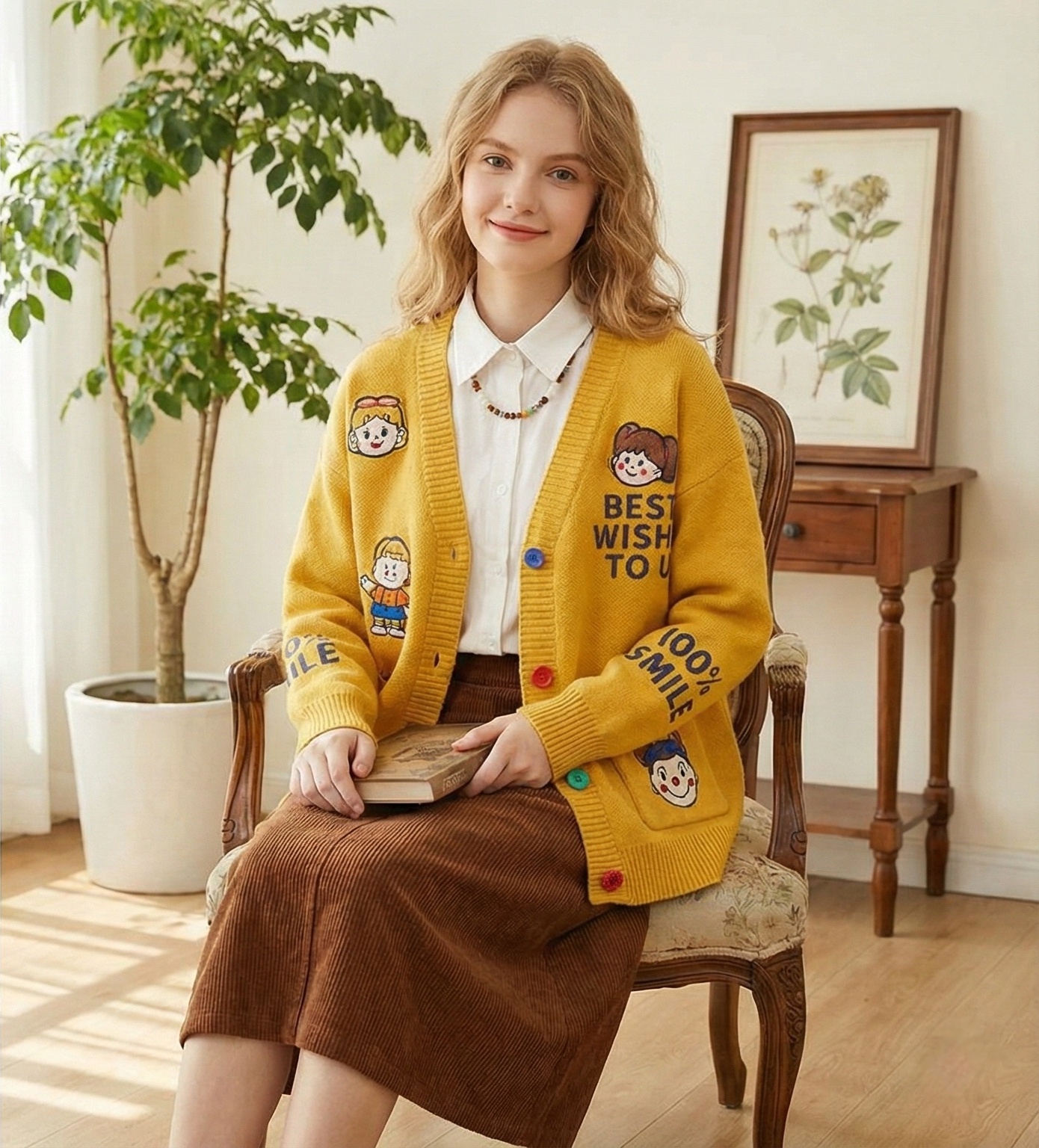 🎄【Christmas Lucky Kitty Sweater】Holiday Party Essential｜Red & White Stripes Classic Christmas Style  LEDLYY Christmas Best Seller 🔴 Be the Holiday Focus in This Look ✨ Classic Christmas Red × 3D Kitty Embroidery × Cozy Snowflake Knit ✨