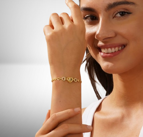 Photo Projection Heart Bracelet: A Personalized Keepsake for Her