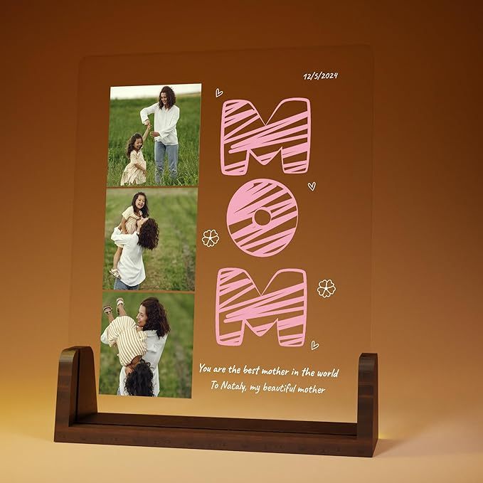 Customized gifts for him or her: customized photo frames for boyfriends, girlfriends, couples, wives, anniversary birthdays