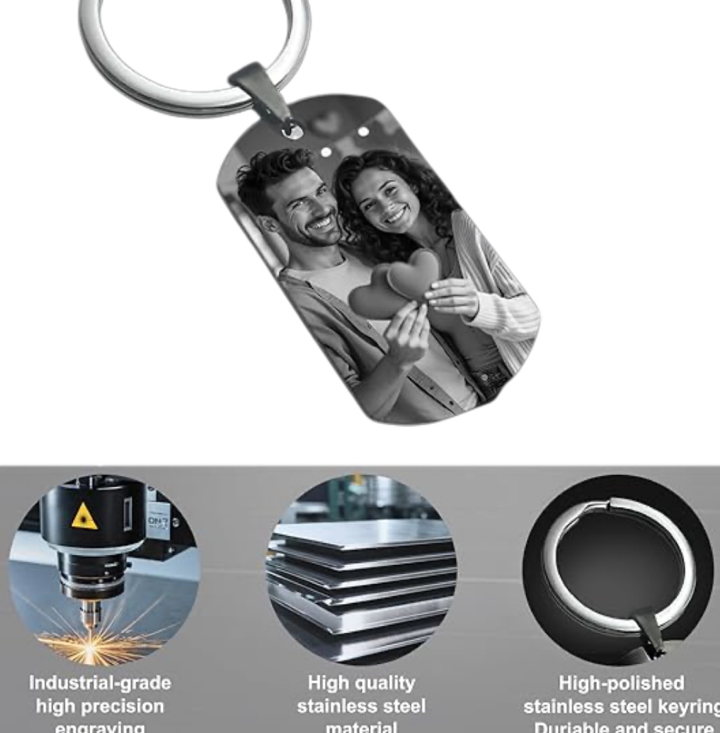 gifts for loved ones:Customized keychains, personalized photo keychains
