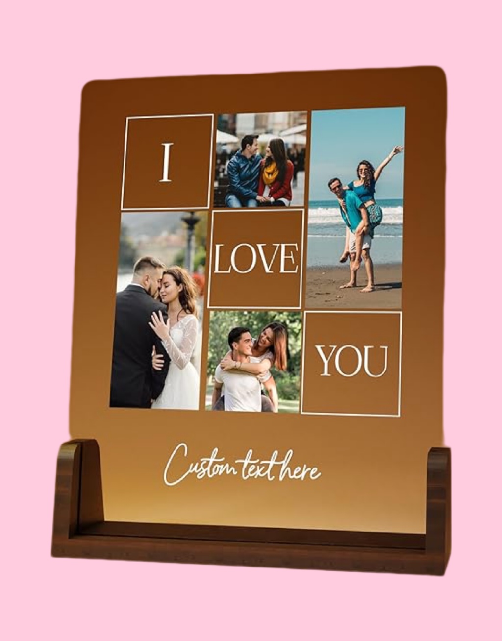Customized gifts for him or her: customized photo frames for boyfriends, girlfriends, couples, wives, anniversary birthdays