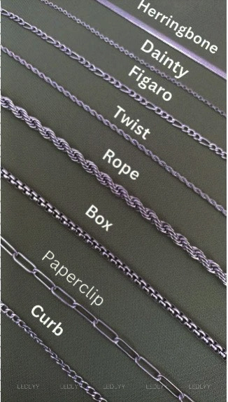 Personalized Silver Chain Necklace: Custom Name Jewelry in Curb, Figaro, Paperclip, Box, or Rope Twist Styles - Ideal Valentine's Day Gift for Him or Dad