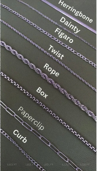 Personalized Silver Chain Necklace: Custom Name Jewelry in Curb, Figaro, Paperclip, Box, or Rope Twist Styles - Ideal Valentine's Day Gift for Him or Dad