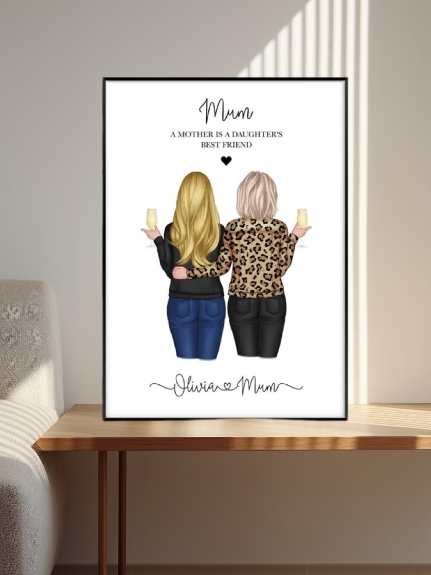 Heartwarming Gifts for family: Unframed Prints for Birthdays, Mother's Day & More