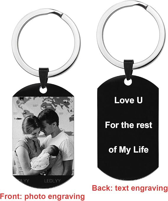 gifts for loved ones:Customized keychains, personalized photo keychains