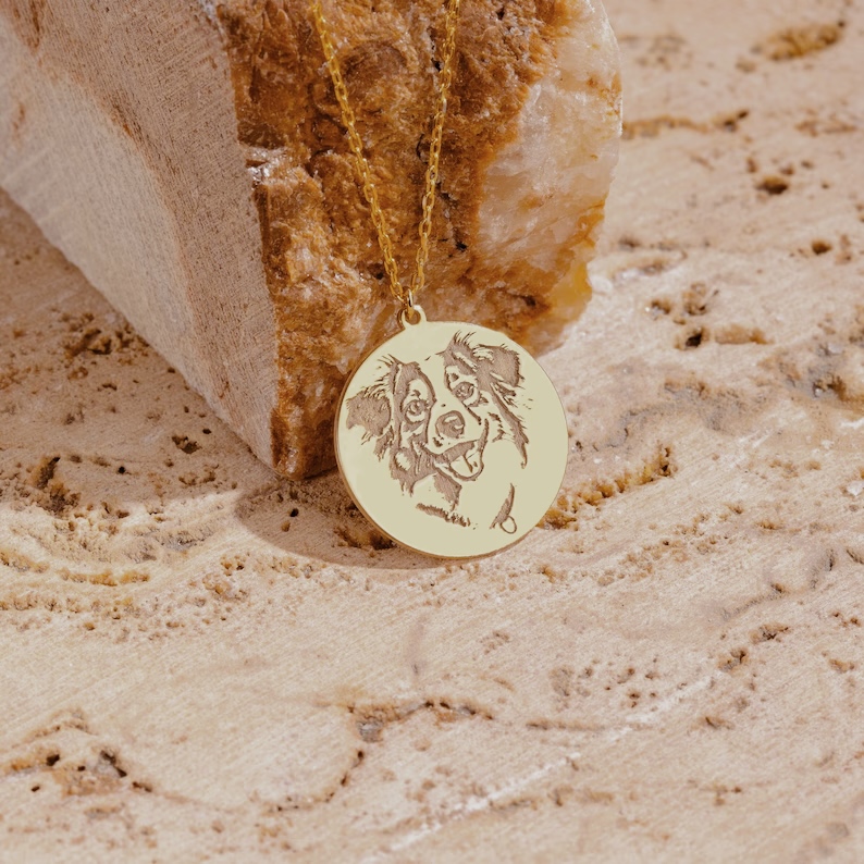 Unique Pet Memorial Necklaces: Custom Portraits for Treasured Pets