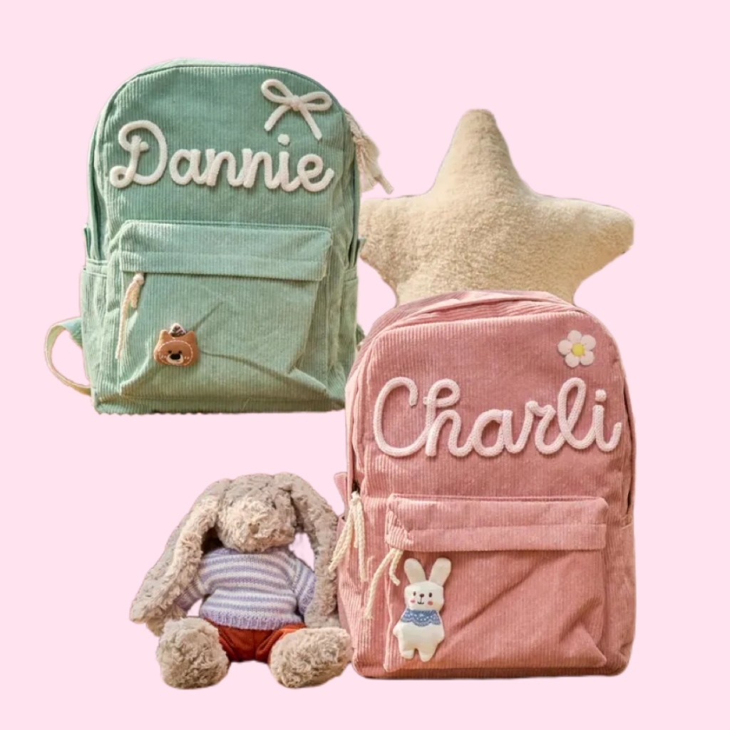 Personalized Kids' Backpacks: Add Your Child's Name for a Special Touch!