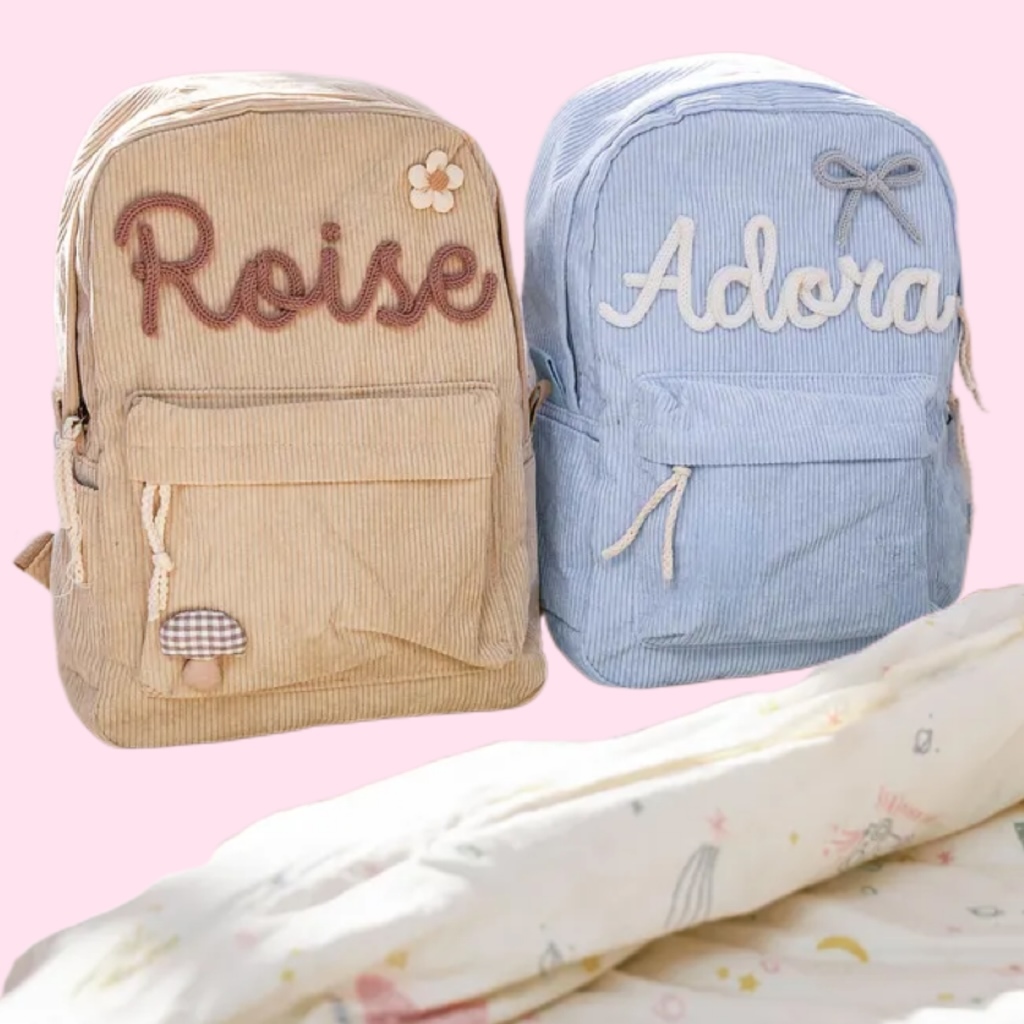 Personalized Kids' Backpacks: Add Your Child's Name for a Special Touch!