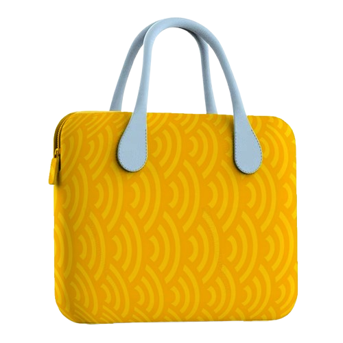 Urban Minimalist Laptop Tote - Sleek 14-16" Water-Resistant Briefcase with Shockproof Compartment, Unisex Professional Chic for Work & Travel