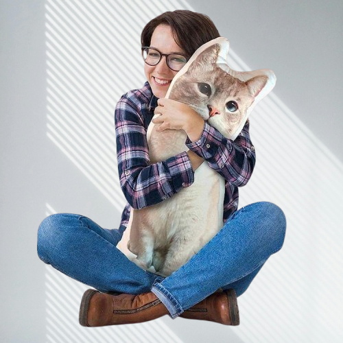 Custom Pet Memory Pillow – Dog or Cat Pillow from Your Favorite Photo