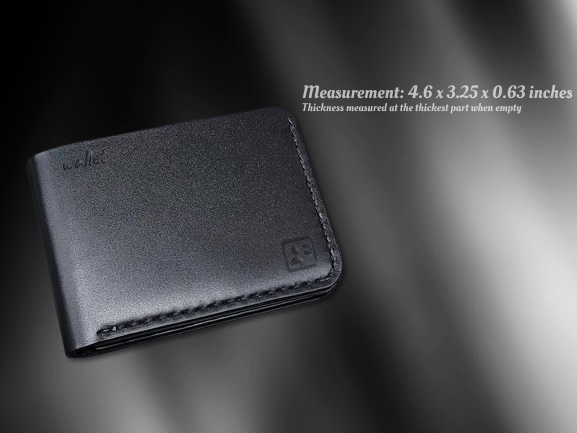 Personalized Men's Leather Wallet - Handmade Full Grain RFID Barrier Bi-Fold - Gifts for Dads, Boyfriends, Husbands - Father's Day, Birthday, Anniversary Gifts