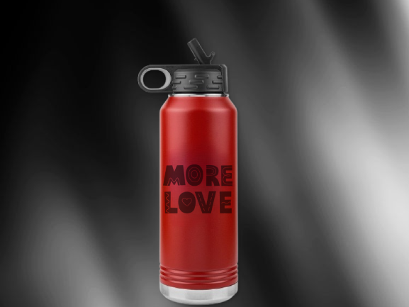 Personalized Insulated Water Bottle with Straw - Engraved Name Custom Water Bottle 20oz, 24hr Cold/Hot, Leakproof - Valentine's Gift for Her/Him, Gym, Office, School