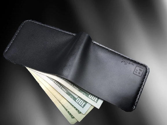 Personalized Men's Leather Wallet - Handmade Full Grain RFID Barrier Bi-Fold - Gifts for Dads, Boyfriends, Husbands - Father's Day, Birthday, Anniversary Gifts