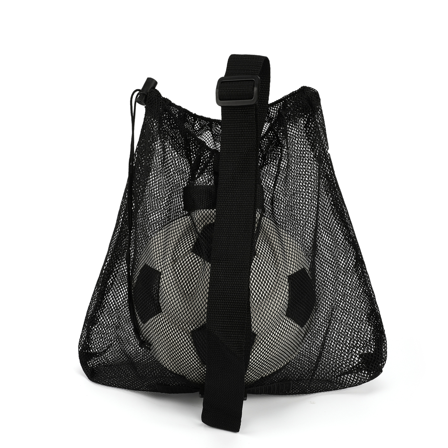 Mizatto Single Ball Bag with Double Hook Balls Storage Bags with Zipper Pocket