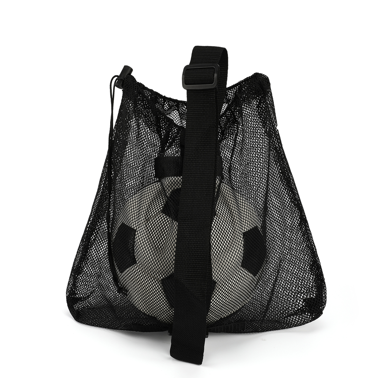 Mizatto Single Ball Bag with Double Hook Balls Storage Bags with Zipper Pocket